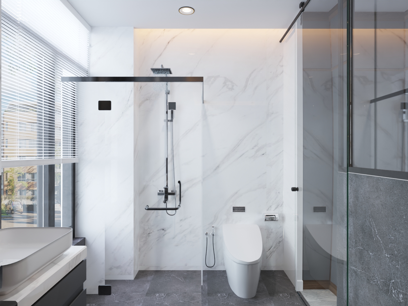 Tối ưu ánh sáng tự nhiên cũng là vẻ đẹp phóng khoáng mà nội thất hiện đại sẽ đem đến cho bạn