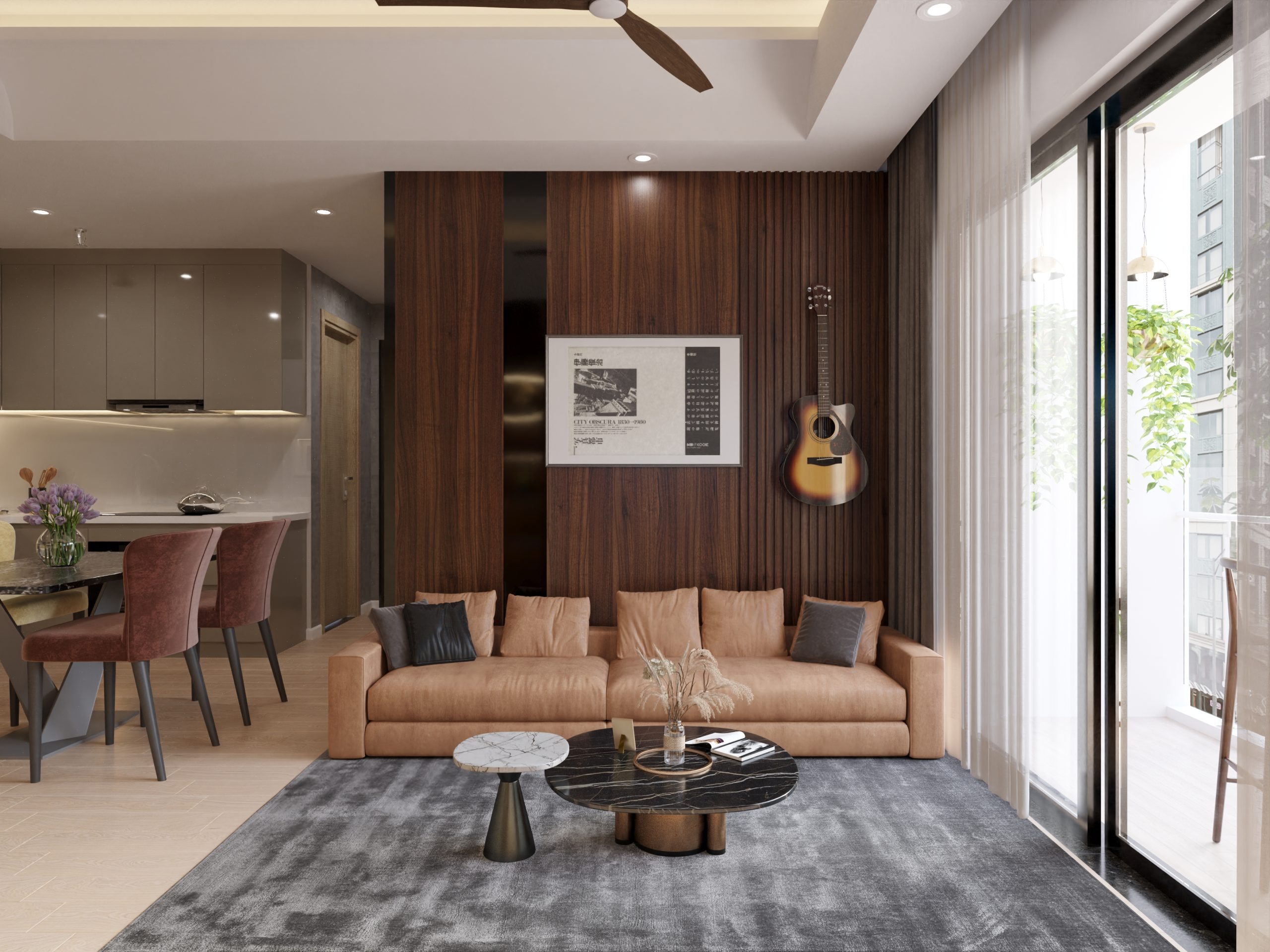 thiết kế nội thất căn hộ Vinhome GrandPark